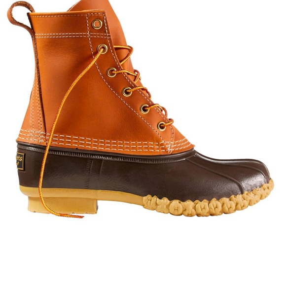 L.L. Bean Shoes - L.L. Bean Duck Boots - Brown and Tan